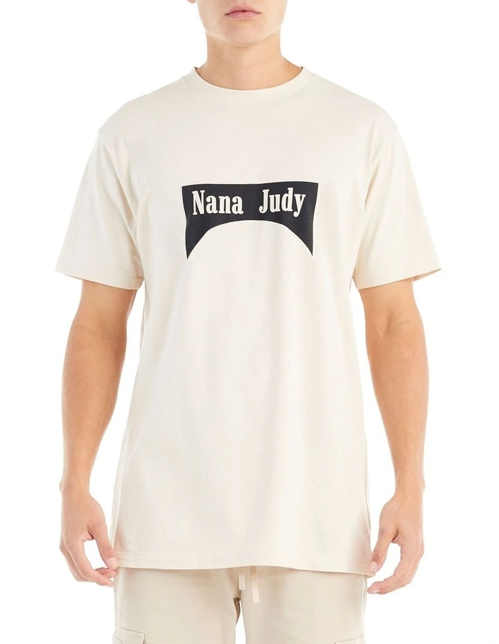 King T-shirt in Bone