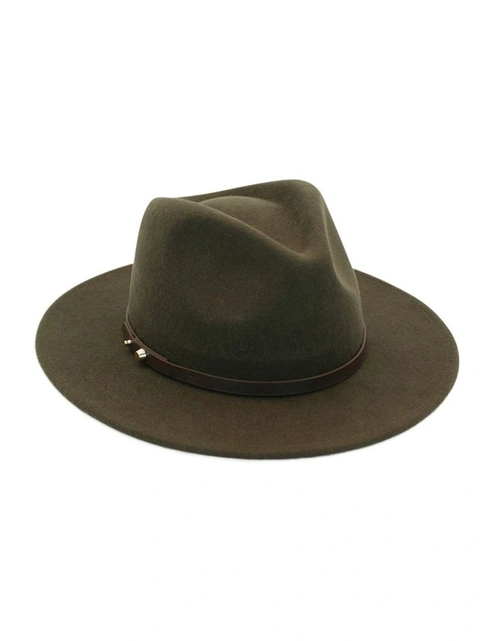 Oslo Fedora in Mocha