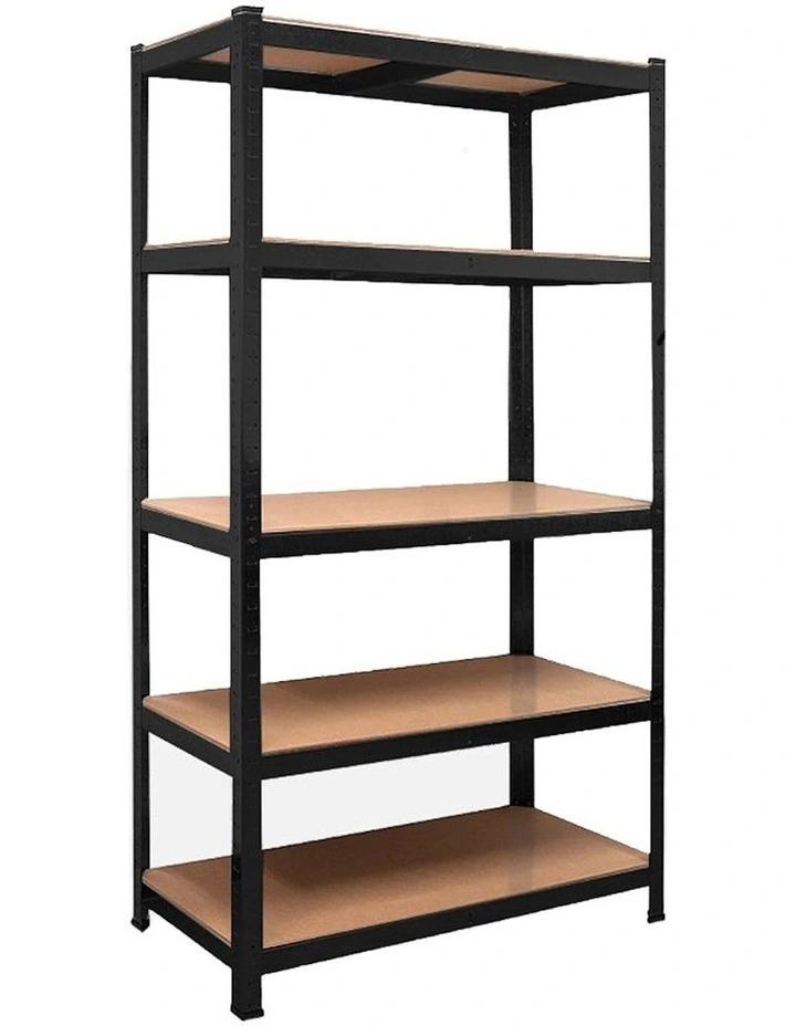 5 Tier Storage Rack 1.8X0.9X0.4m in Brown