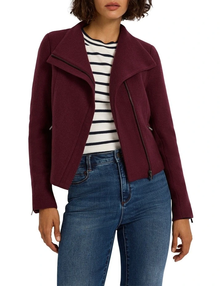 Lani Felted Wool Jacket in Karma