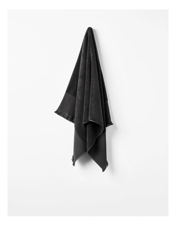 Eden Towel Range in Charcoal