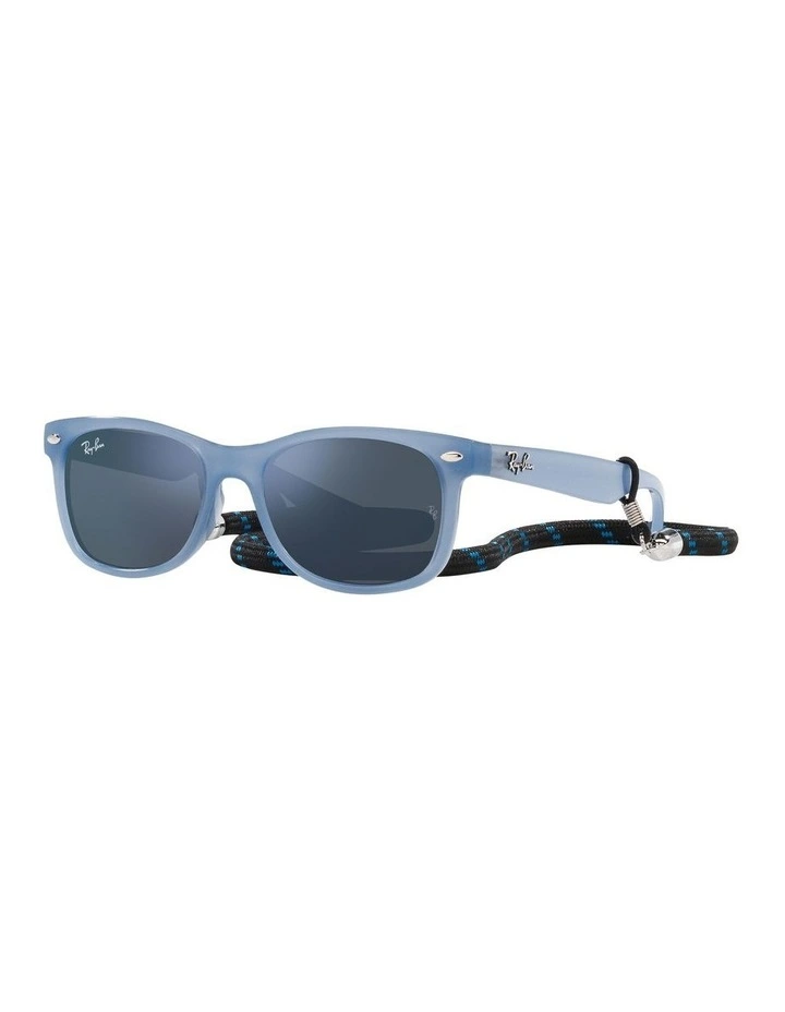 New Wayfarer Summer Capsule Kids Sunglasses in Blue