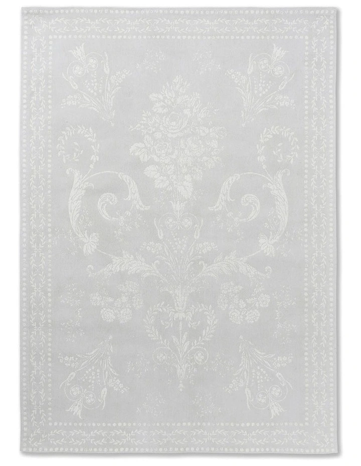Josette Dove 081401 Rug in Silver