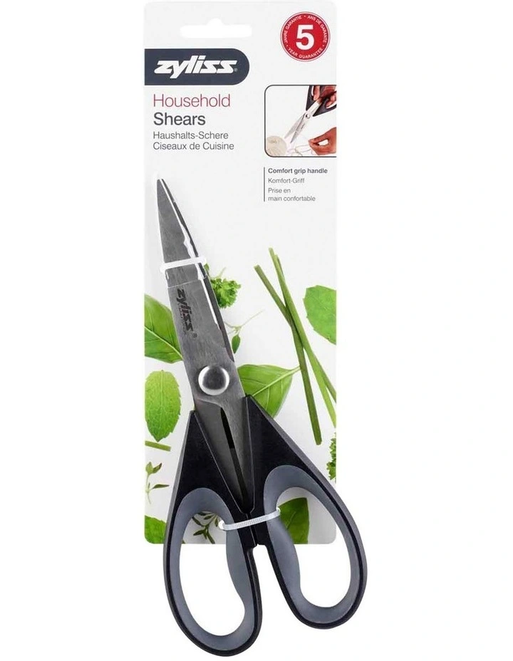 Household Shears in Black