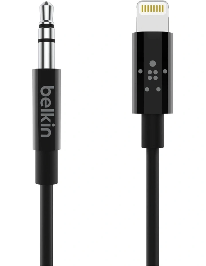 Audio Cable with Lightning Connector 90cm 3.5mm