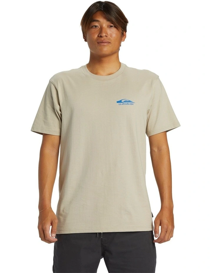 Retro Rocker Short Sleeve T-shirt in Plaza Taupe
