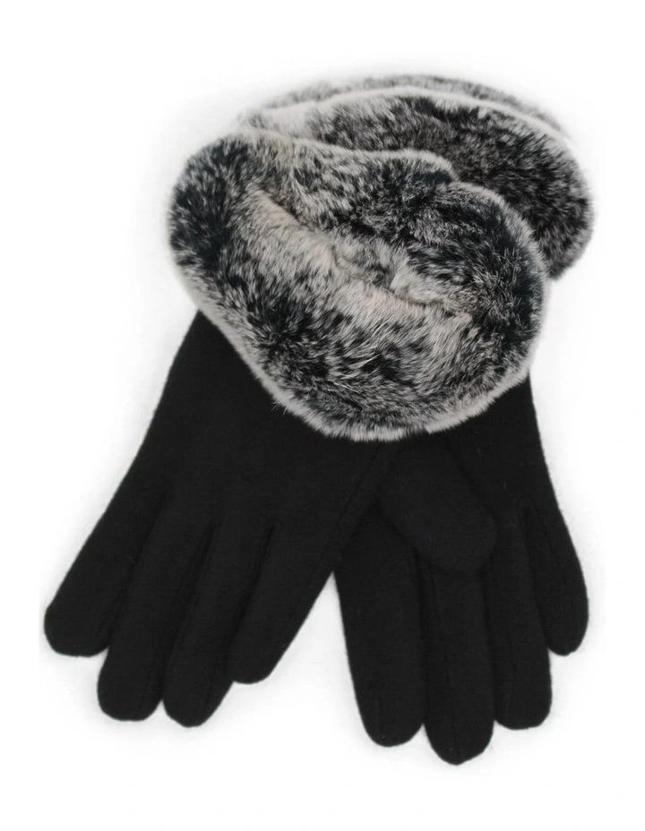 Sally Gloves in Black