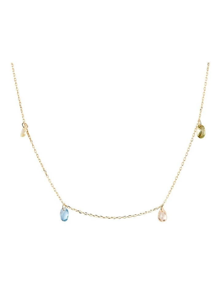 Bloom Necklace CO01-866-U in Gold