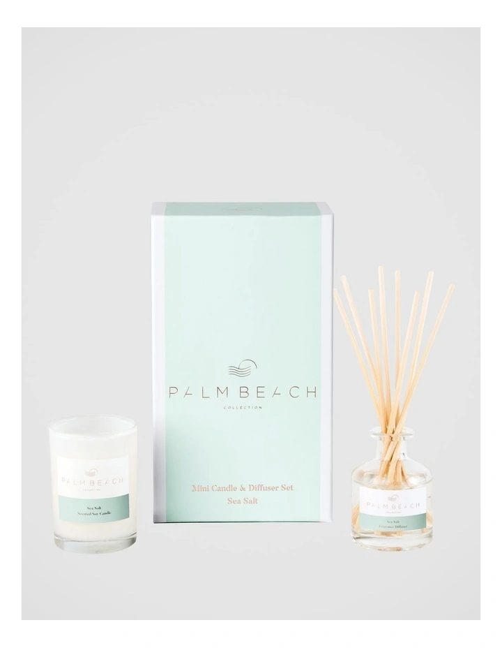 Sea Salt Mini Candle & Diffuser Gift Pack