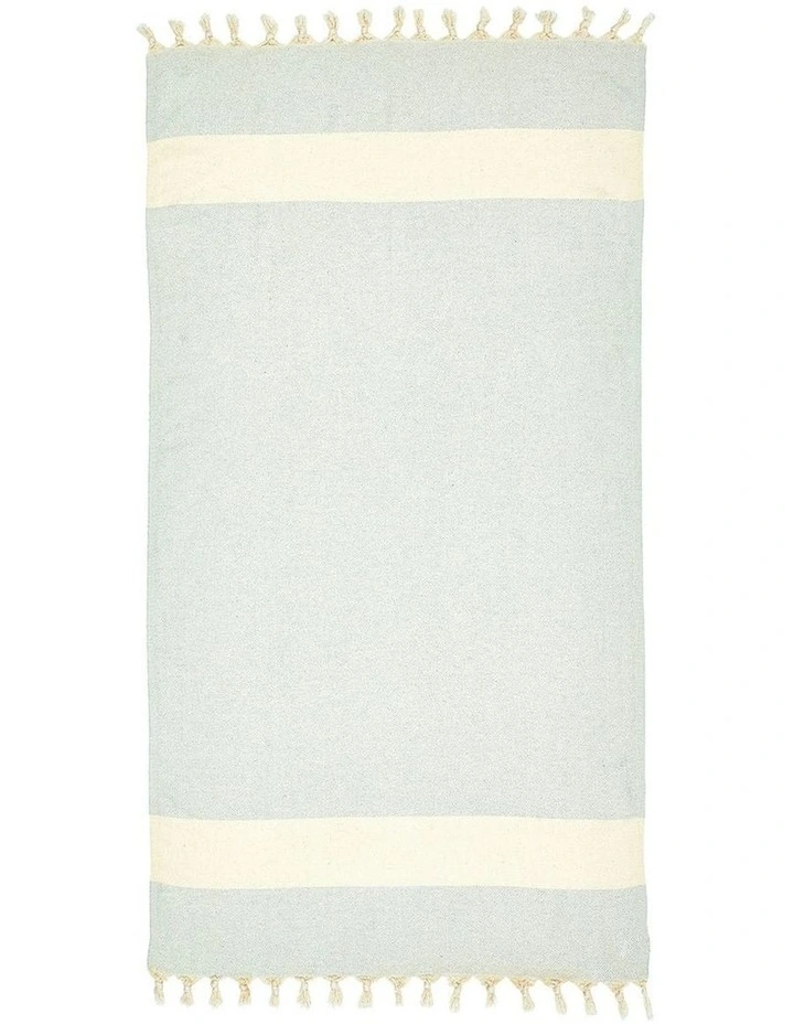 Turkish Towel in Pale Grey