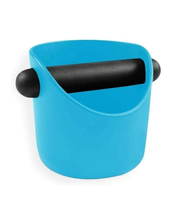 Coffee Knock Box With Removable Knock Bar And Anti-Slip Design in Blue