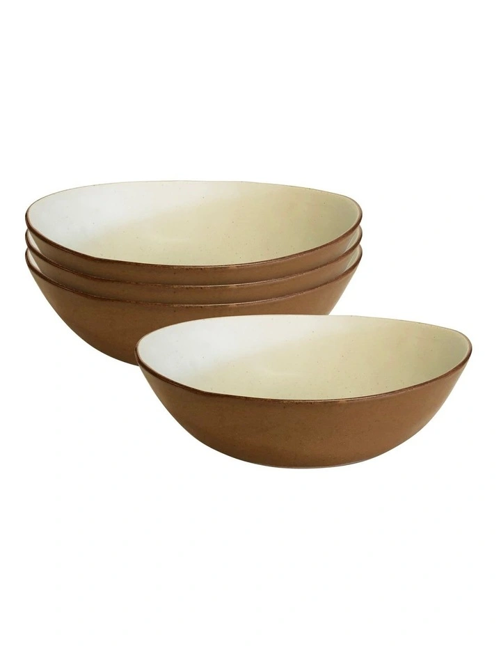 NOMAD Soup Bowl 20cm Natural Set of 4