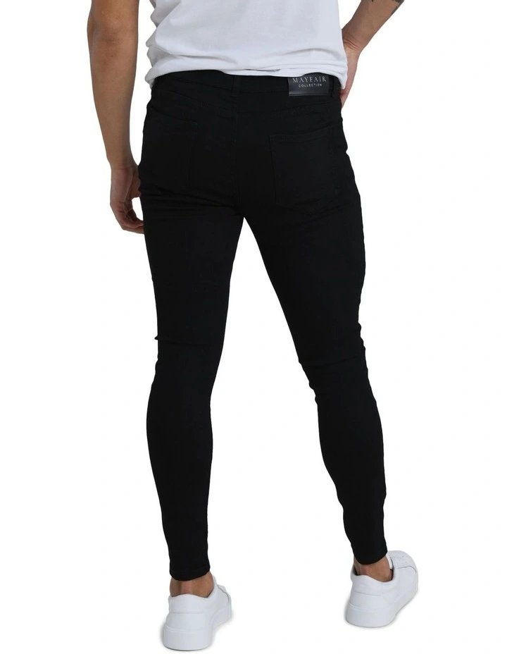 Kensington Jean in Charcoal Black
