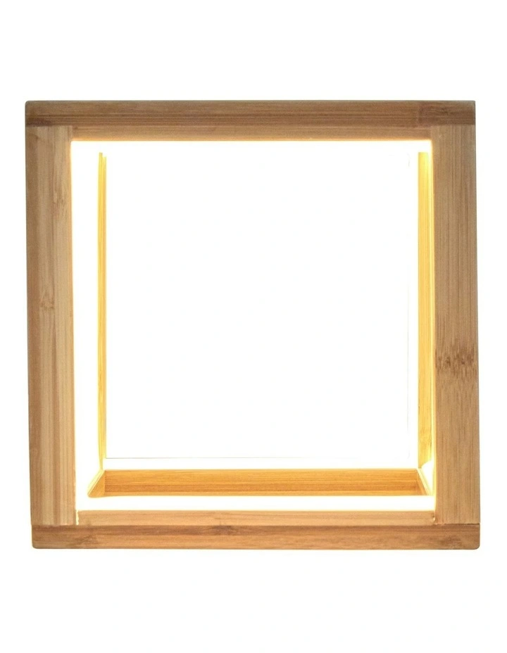 Cube LED Lamp Modern Light in Natural