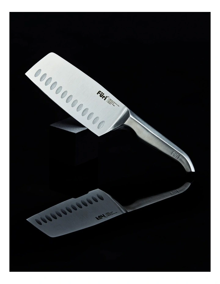 Pro Asian Vegetable Chopper Knife 15cm in Stainless Steel