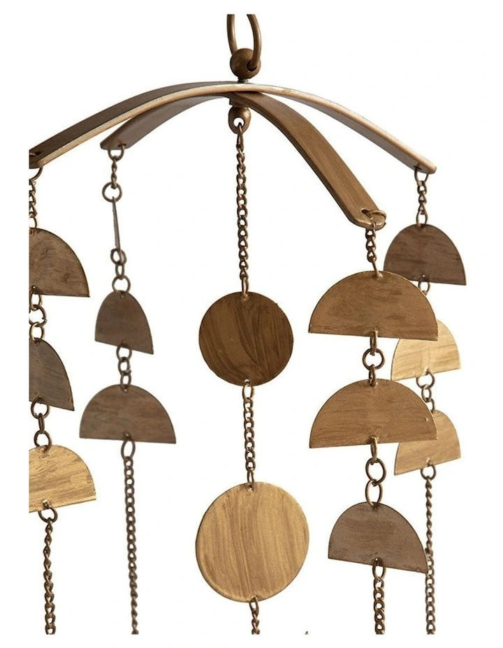 Luna Hanging Mobile in Antique Gold