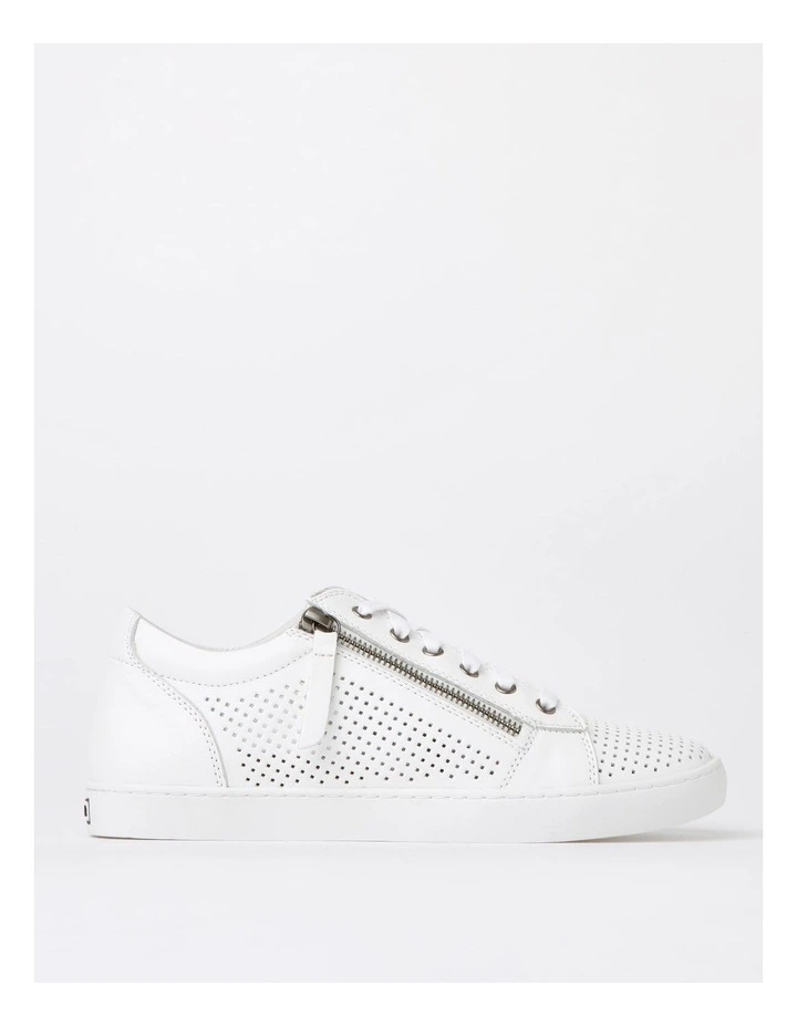 Ziggy Leather Sneaker in White