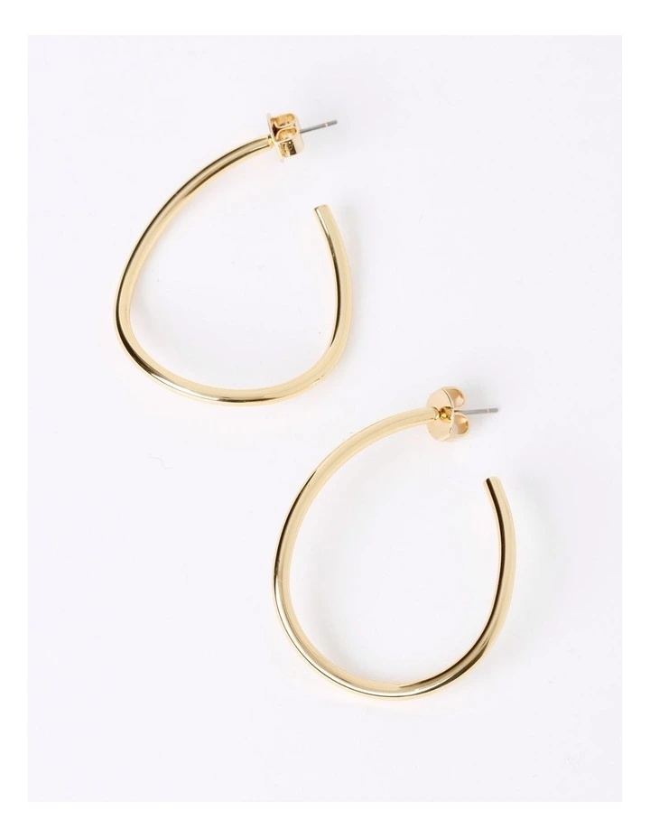 Irregular Earring in Gold