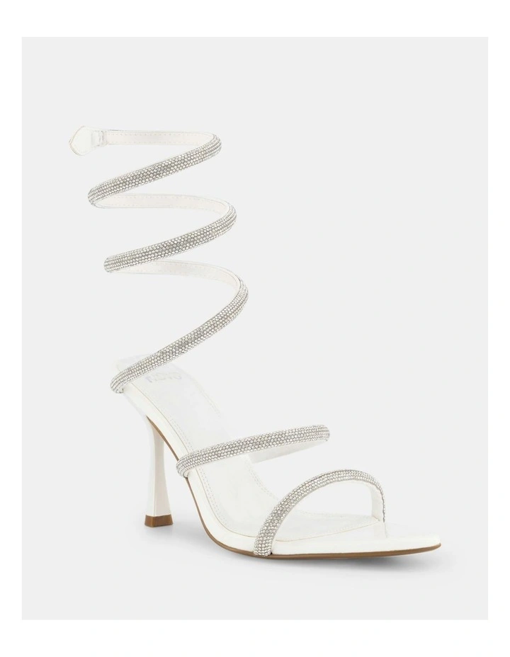 Prowl Heels in White