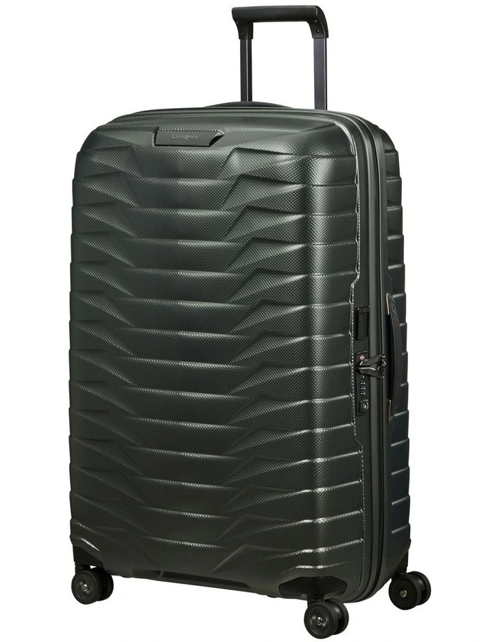 Proxis 75cm Hard Side Spinner Suitcase in Matt Climbing Ivy