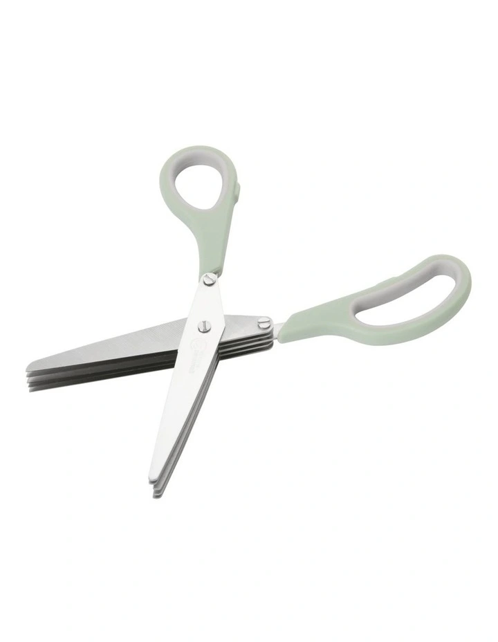 Modern Multiple Blade 21.1x7.5x1.7cm Scissors in Sage