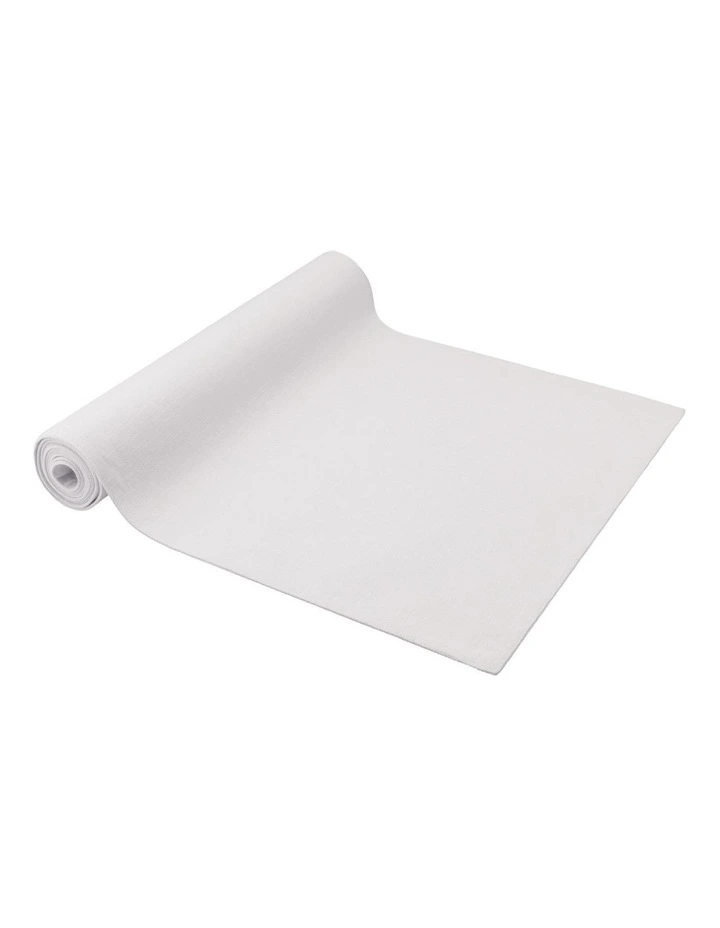 Classics Cotton Runner 150x33cm in Snow