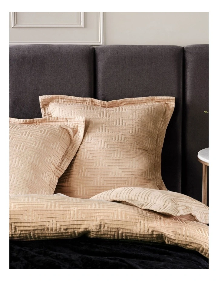 Winston Quilt Cover Set Gold
