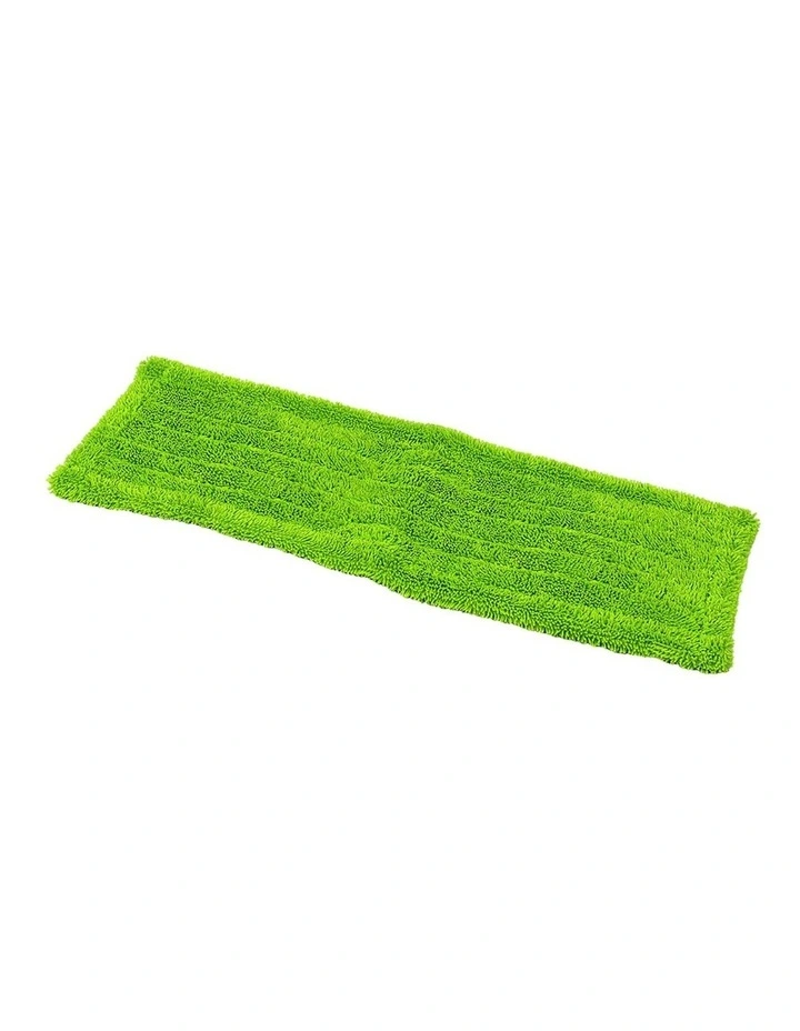 Mopping Refill Replacement Microfiber Wet Pad 2 Piece 43cm in Green