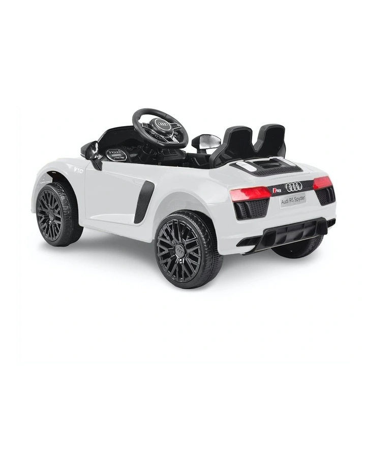 R8 Spyder Audi Electric Ride On in White