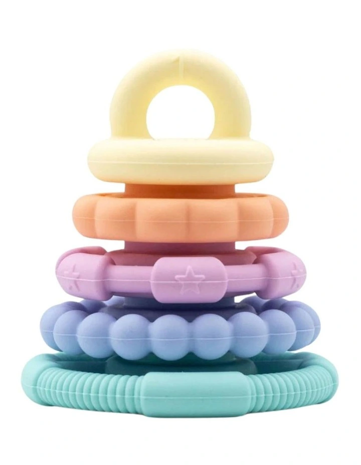 Pastel Stacker Teether