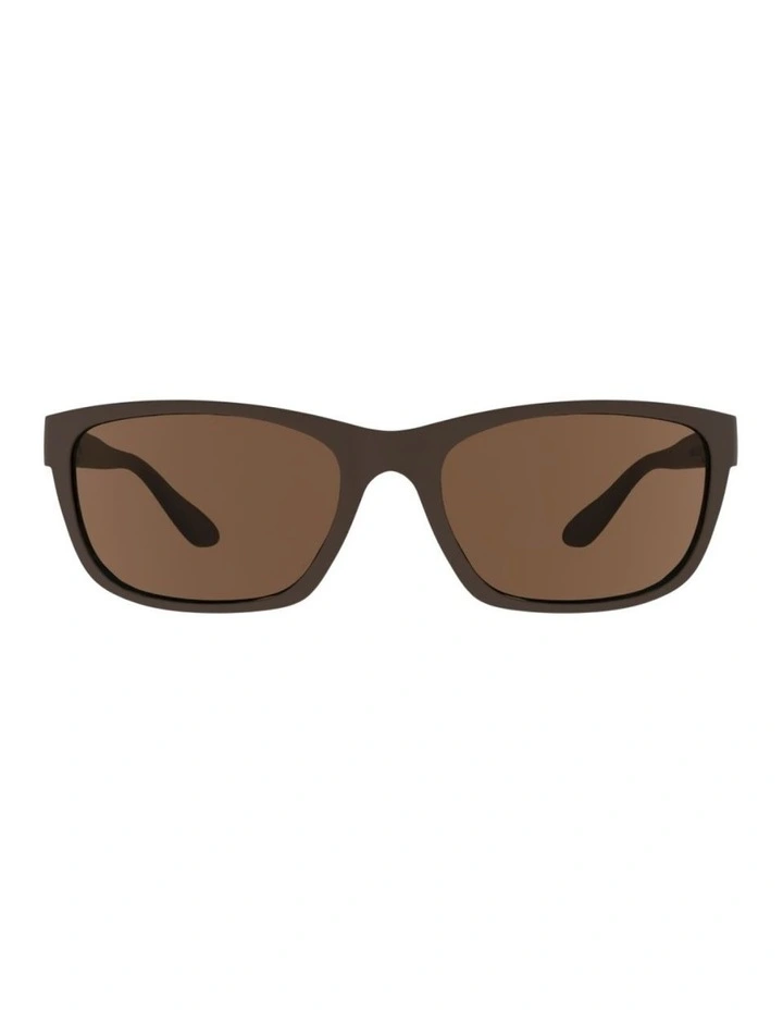 Polarised Brown Lenses Sunglasses in Brown