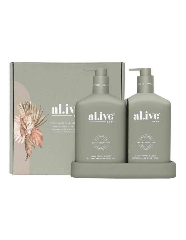 Green Pepper & Lotus Hand & Body Duo Set