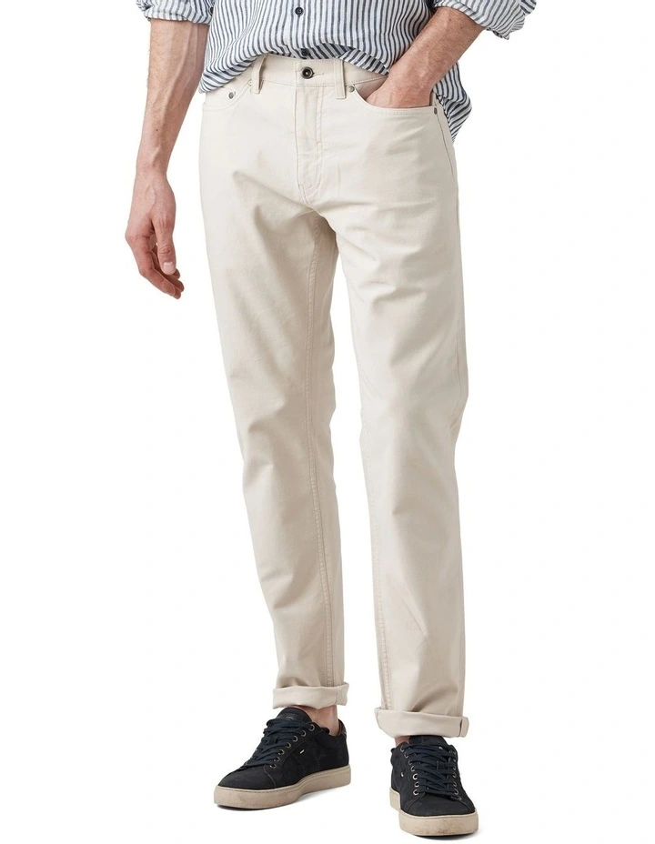 Motion 2 Straight Jean Regular Leg in Stone