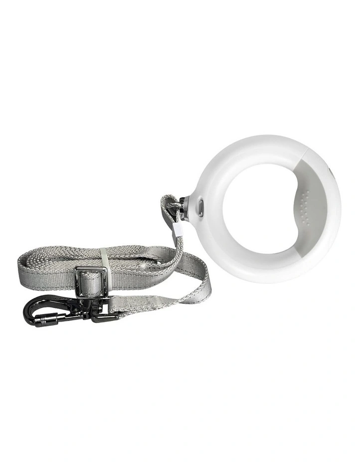 LED Pet Leash Lead Walking Rope 45kg Capacity in White