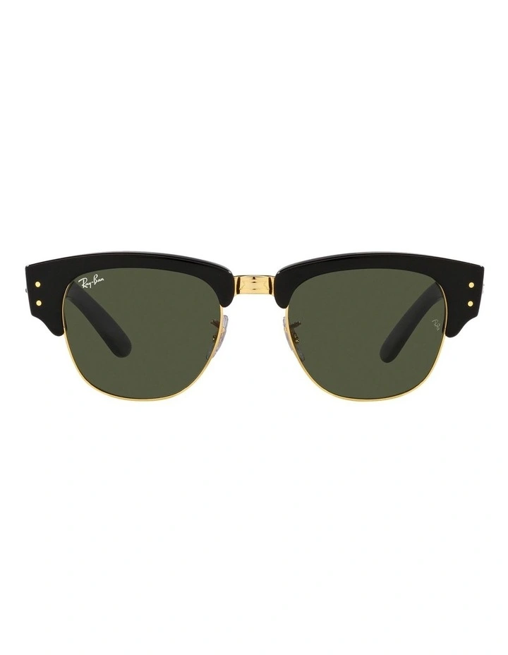 Mega Clubmaster Sunglasses in Black