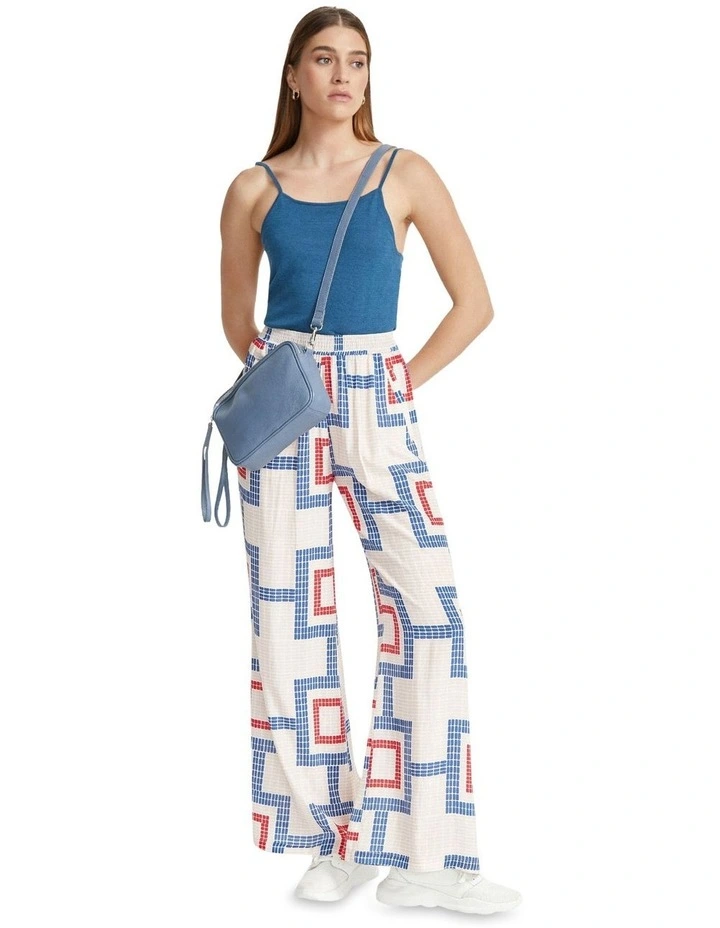 Nadia Knitted Tank in Blue