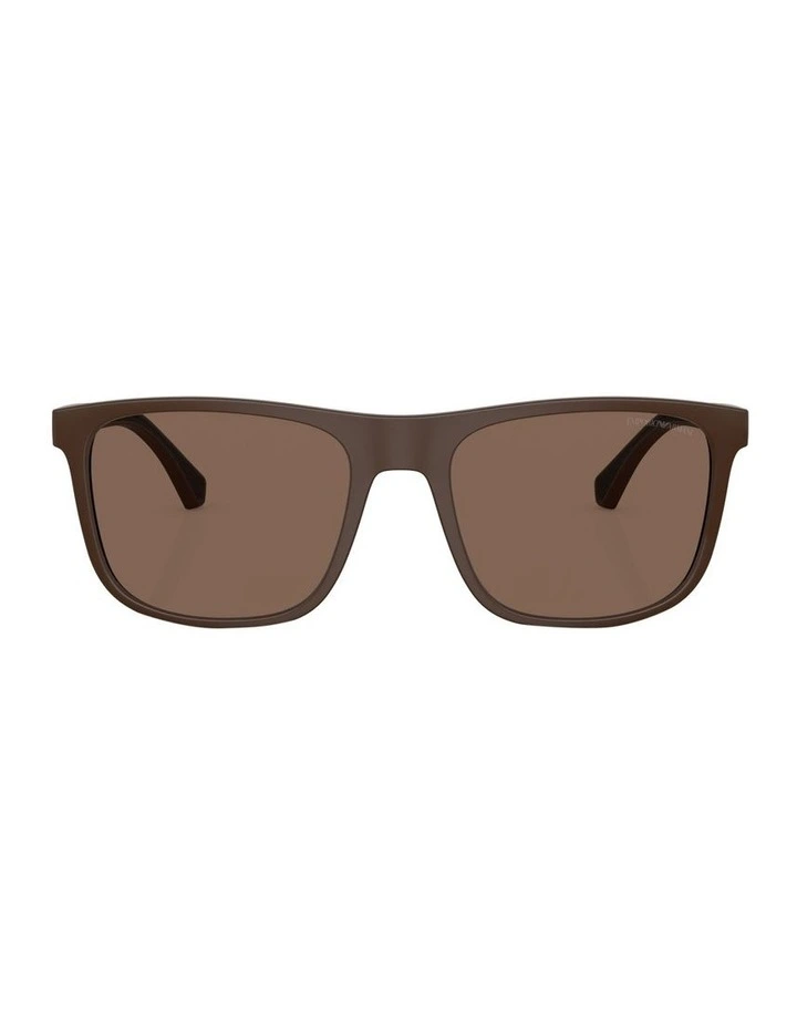 EA4129 Sunglasses in Brown