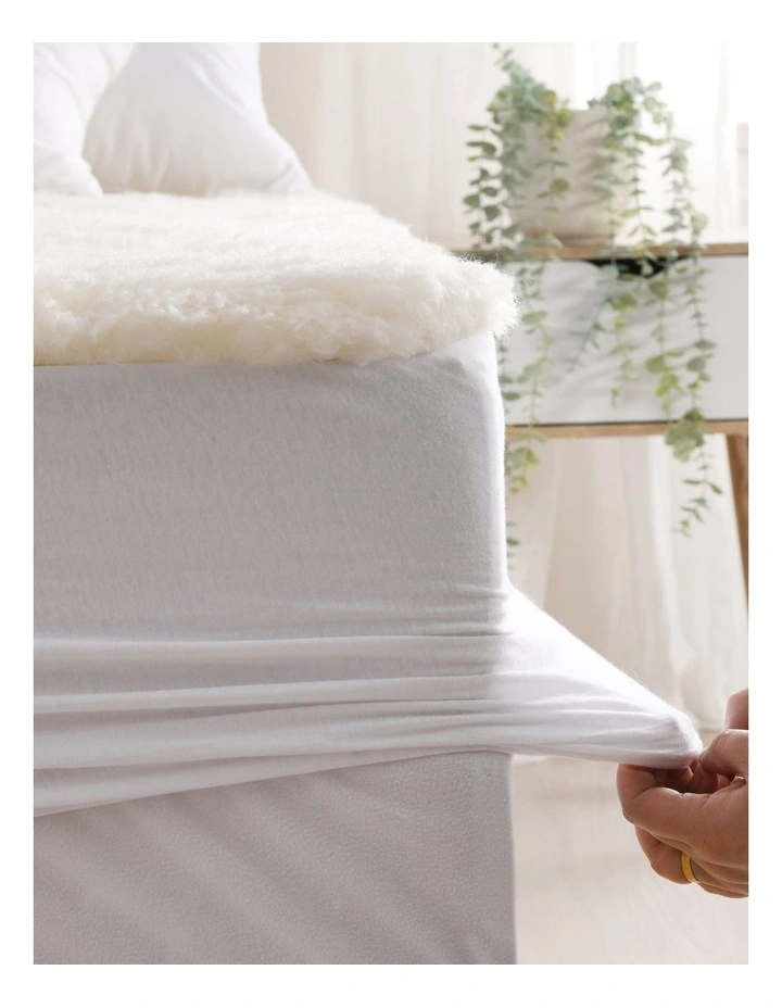 All Season Wool Reversible Underlay in White