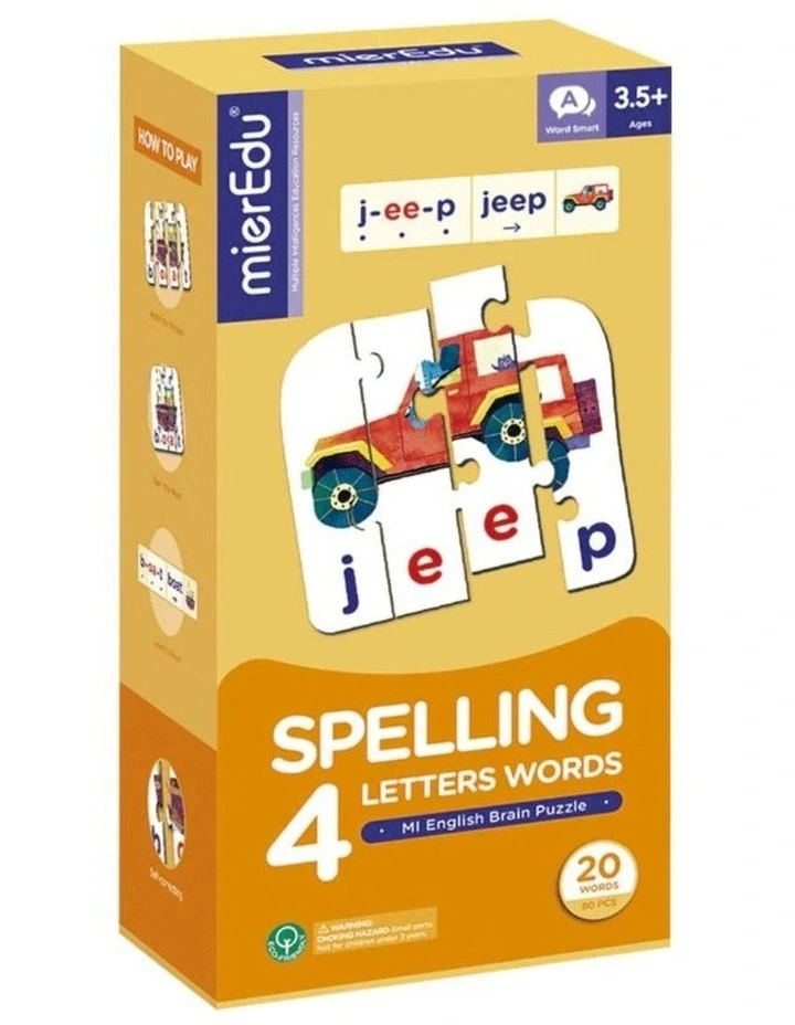 Mier Spelling 4 Letter Words
