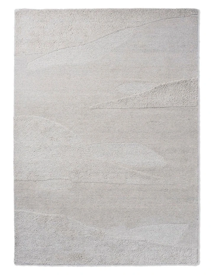 Decor Scape Rug 095004 in Silver