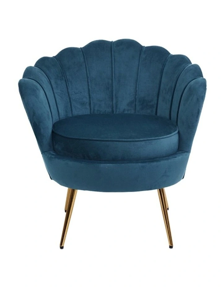 Velvet Armchair Navy