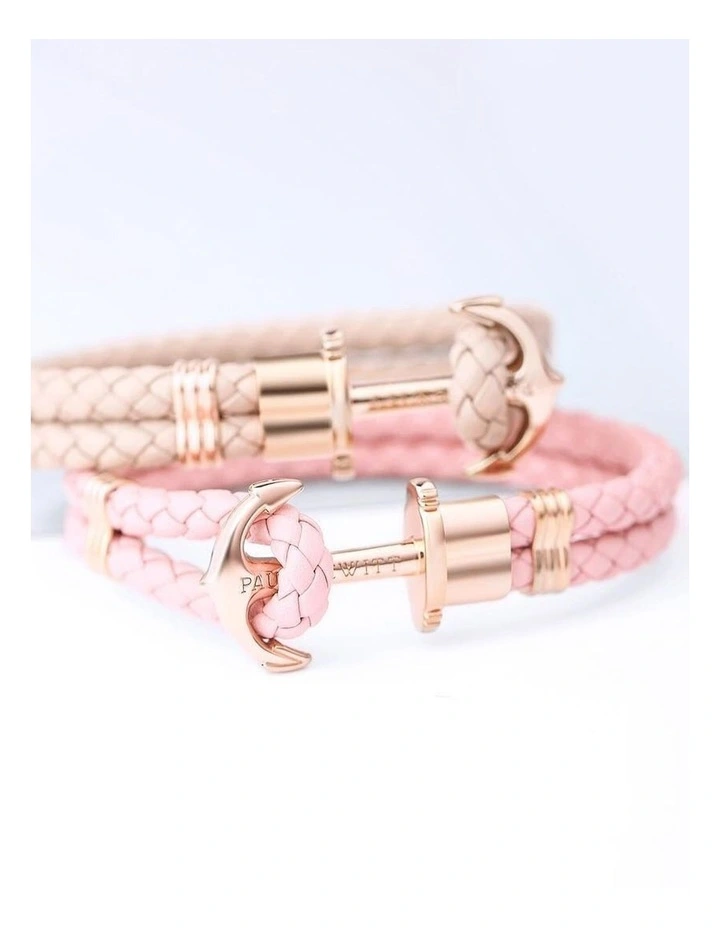 Phrep Pink Leather Bracelet PH PH L R Pr XS