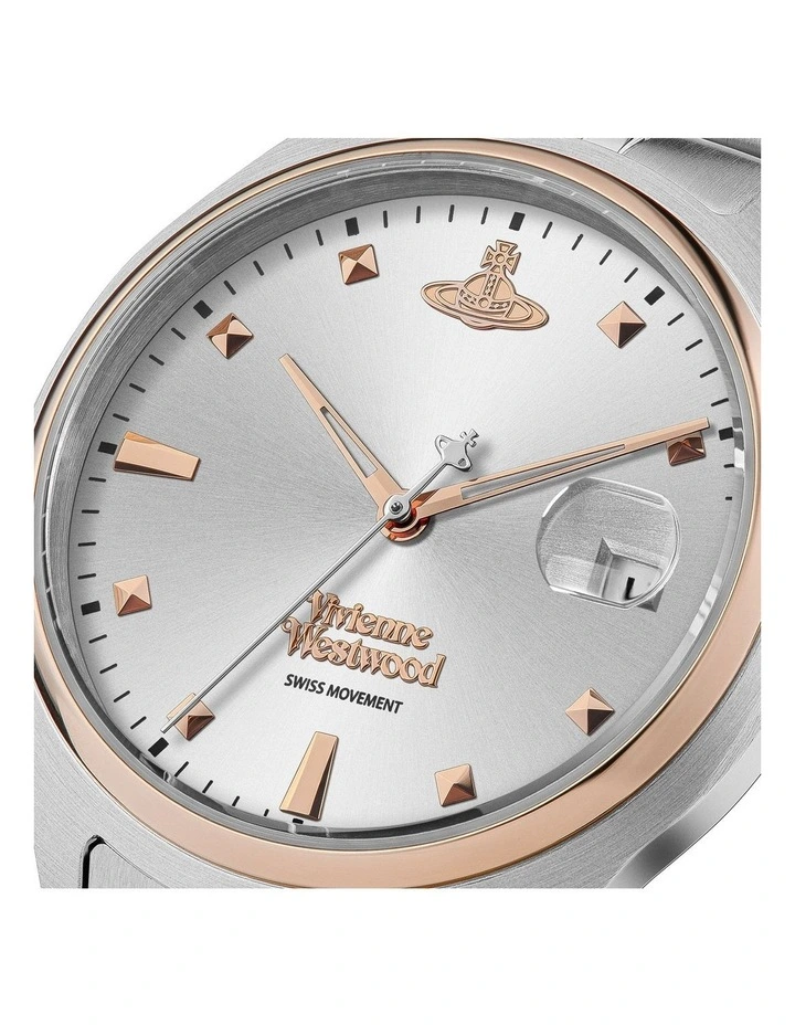 Camberwell Stainless Steel Watch in Silver/Gold