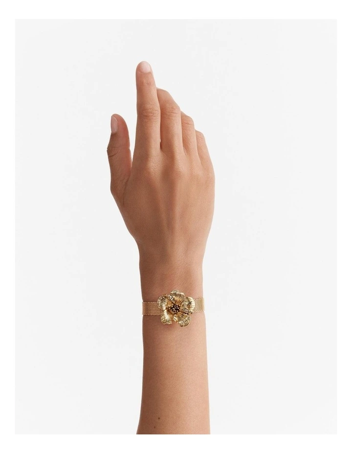 Wild Flower Bracelet in Gold