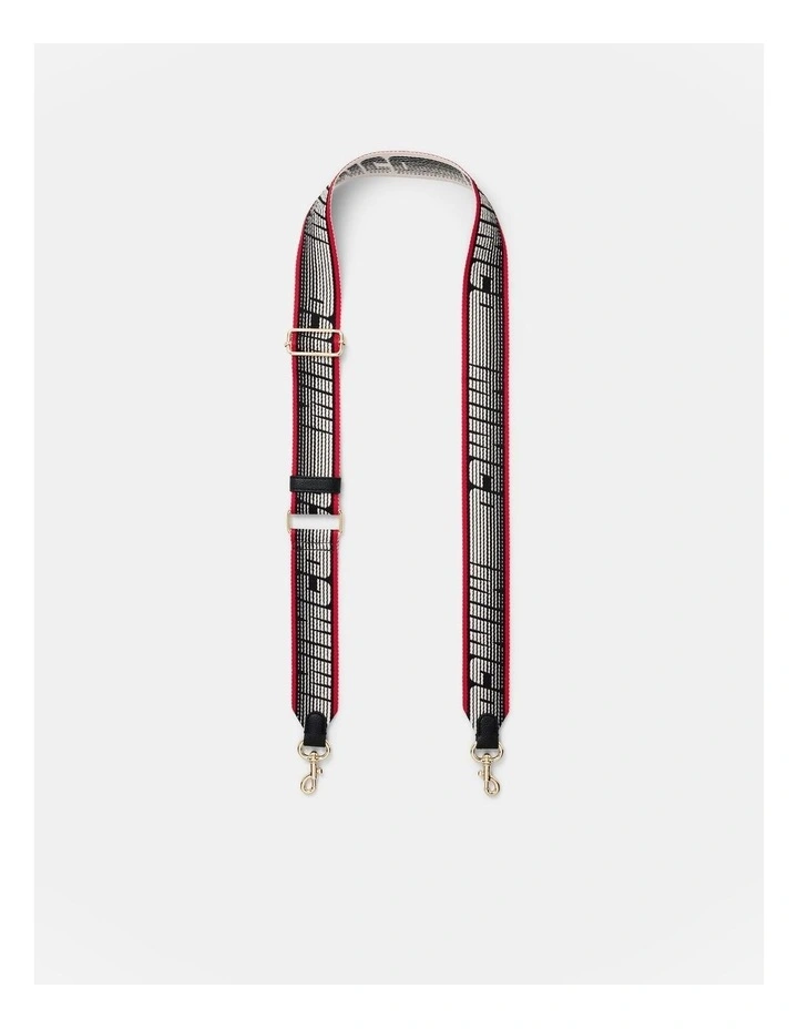 Go Fast Webbing Bag Strap in Racer Red