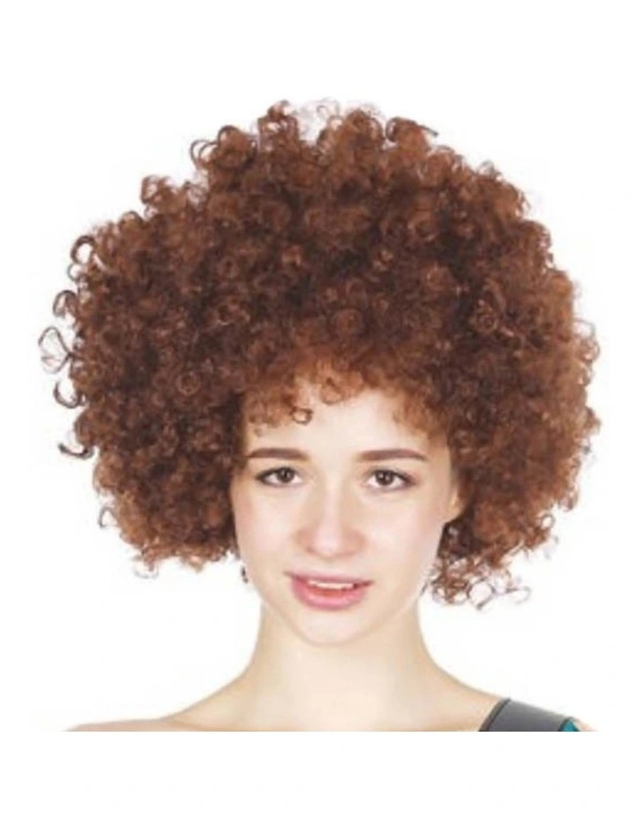 Deluxe Afro Wig in Brown