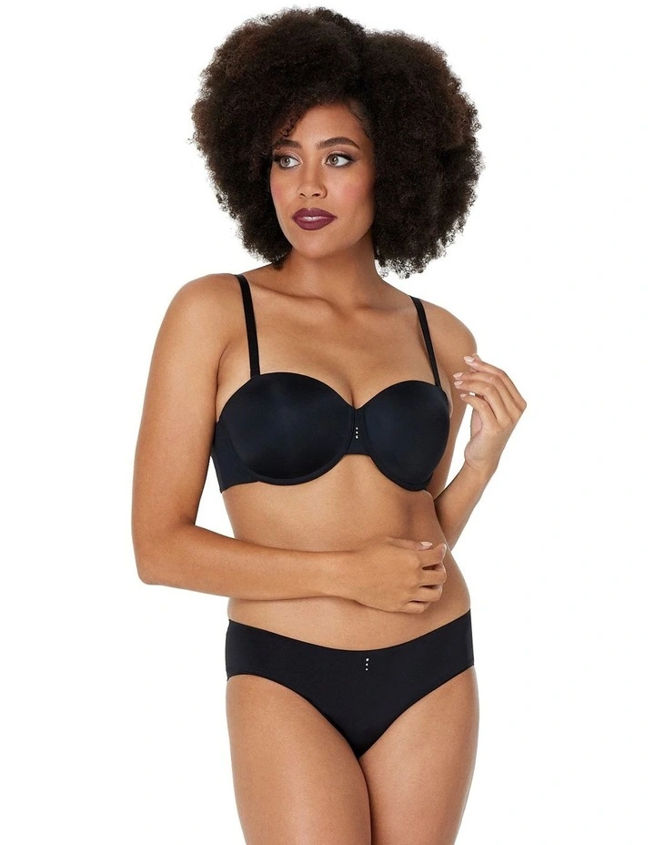 My Fit FMO Smooth Brazilian Brief in Black