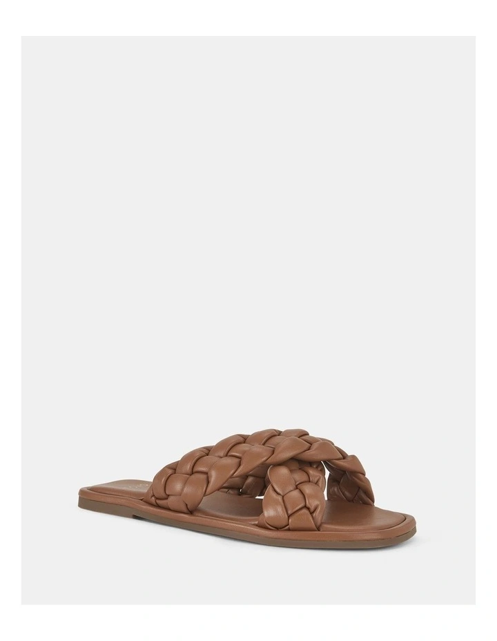 Shelly Slide in Caramel