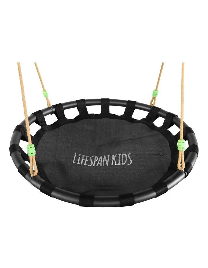 Lynx 4 Station Swing Set With Slippery Slide