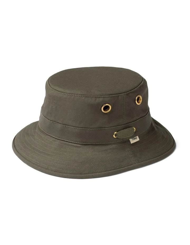 The Iconic T1 Bucket Hat in Olive